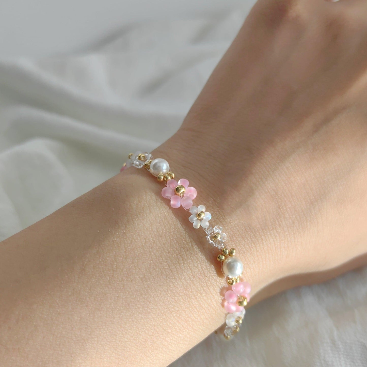 beads-handcrafted-bracelet-with-pearls
