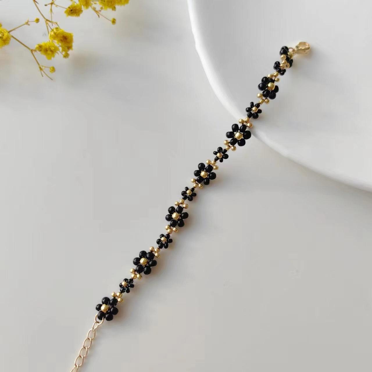 black-beads-handmade-bracelet