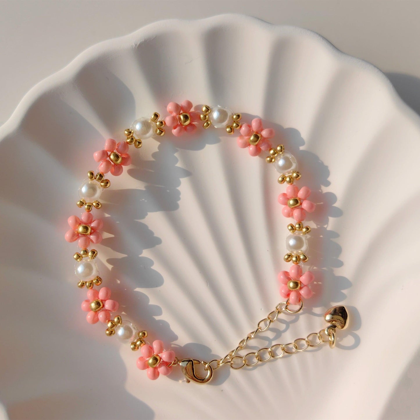 pink-beads-handmade-bracelet