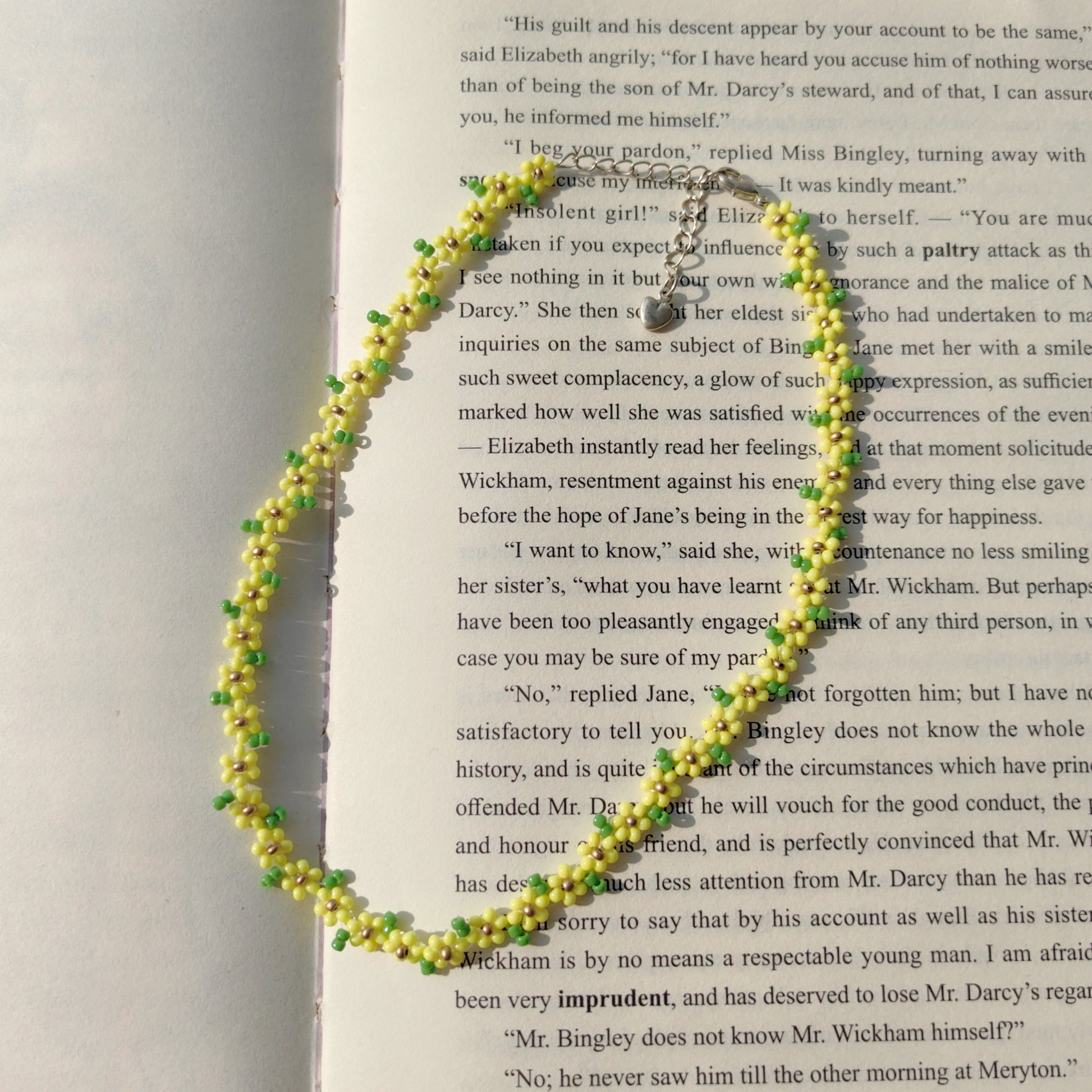 sunflower-beads-handmade-necklace